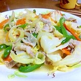 ボリューム満点(*´ω`*)野菜炒め